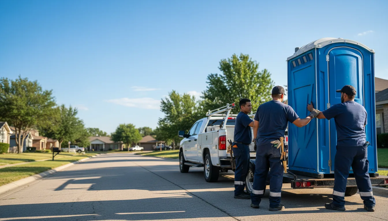 Portable Toilet Rental in Westbrook, TX near me